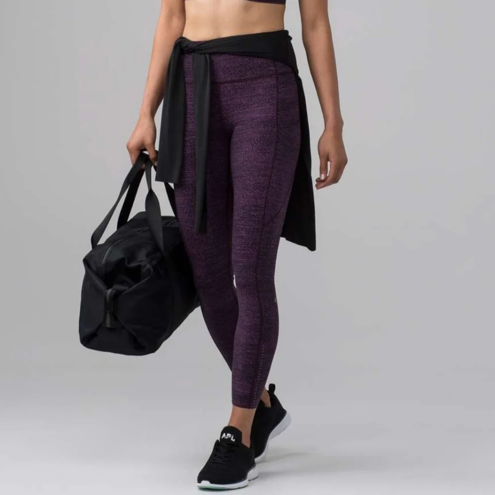 Rare Lululemon Fast & Free 7/8 Tight II Nulux 25